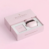 مشط استقامة شعر لاسلكي وشاحن USB - لمسة من الاناقة™